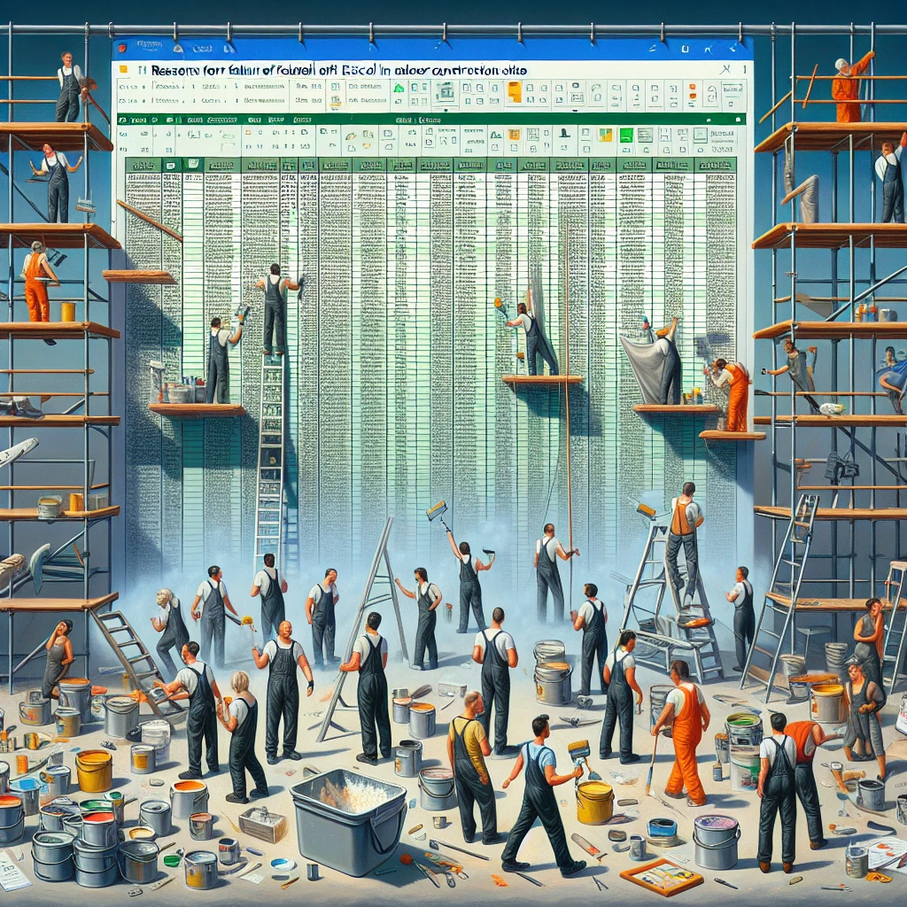 Einsatzplanung auf Baustellen: Excel im Vergleich